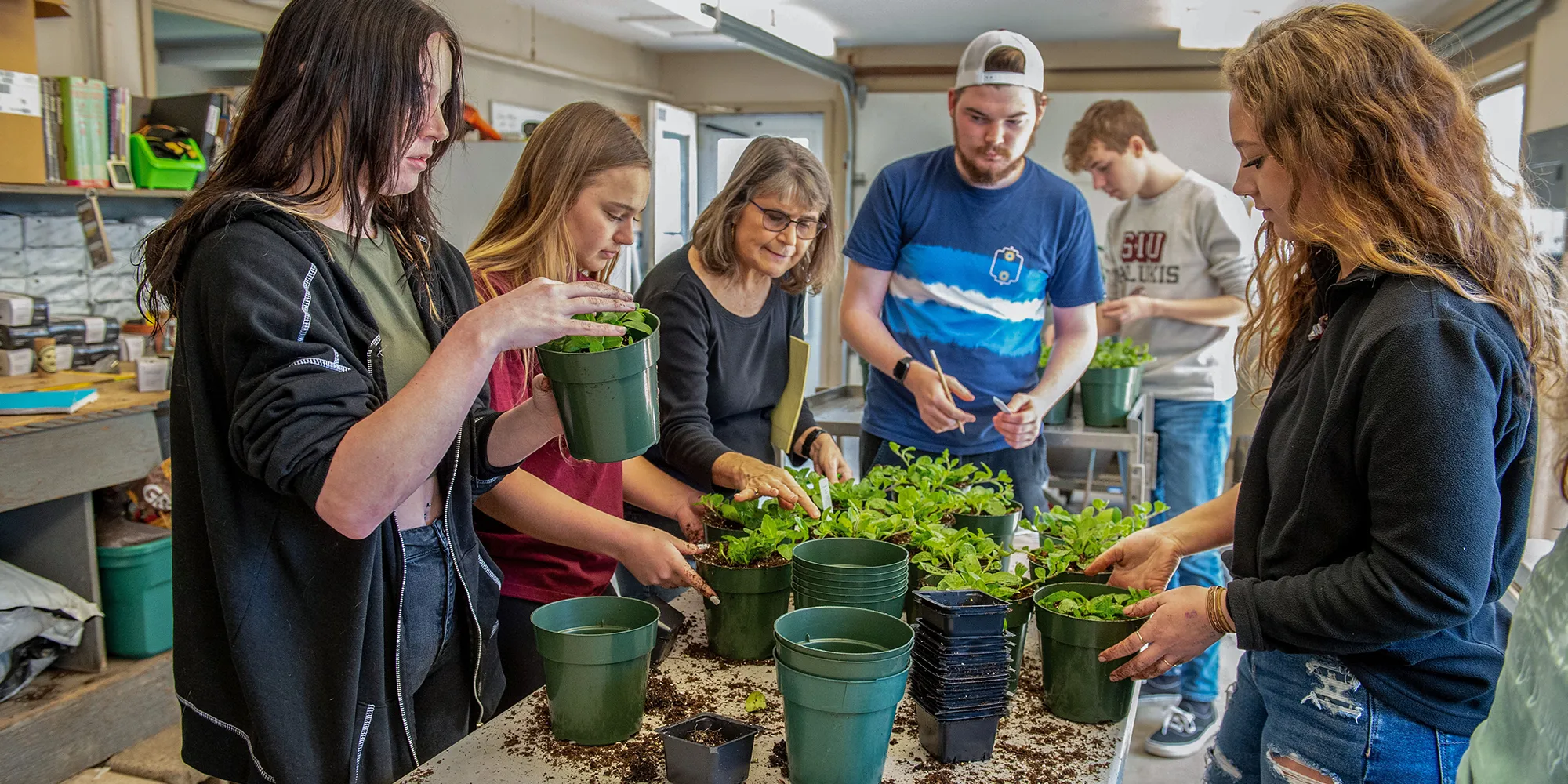 SIU Horticulture Class