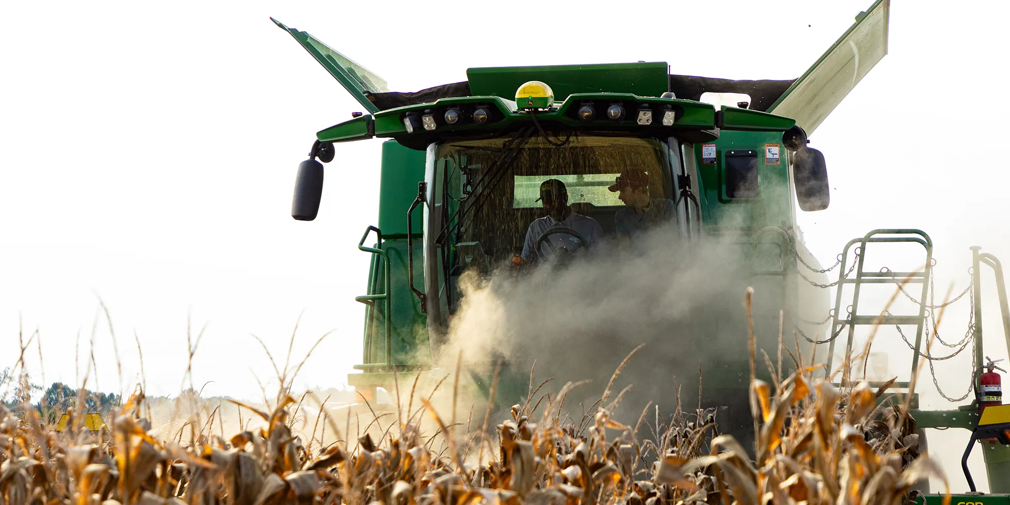 Corn Combine Harvester